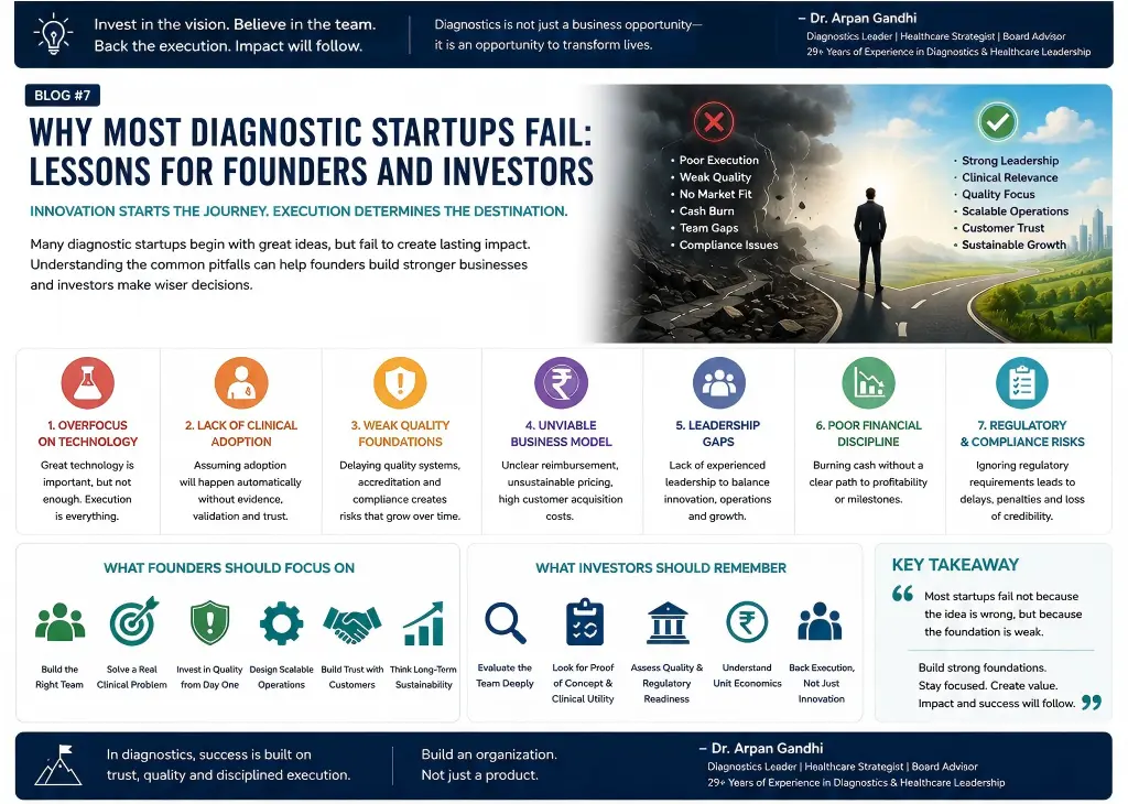 Why most diagnostic startups fail: lessons for founders and investors