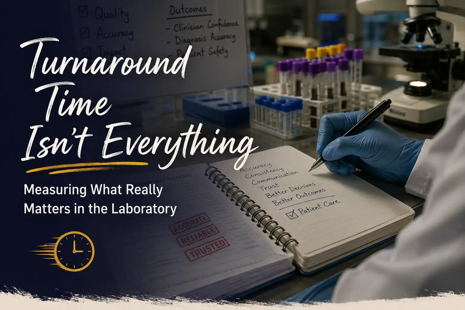 Turnaround Time Isn't Everything: Measuring What Really Matters in the Laboratory