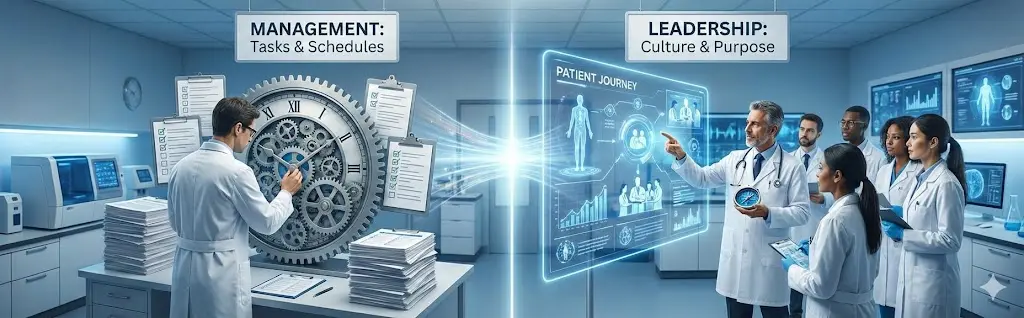 Why Diagnostic Labs Need Leaders, Not Just Managers